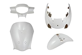 レッツ4　社外カウルセット　未使用 楽天市場】スズキ レッツ4 CA41A/CA45A/CA46A 外装4点セット 黒