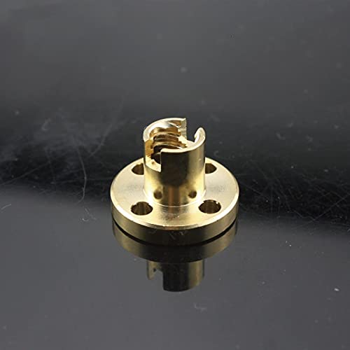 Lysee 3D Printer Parts & Accessories - New T8 Anti Backlash Spring Loaded M8 Nut Elimination Gap Nut for 8mm Acme Threaded Rod Lead M8 Screws DIY CNC 3D Printer Parts - (Size: Lead 8mm)