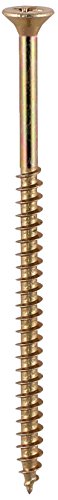 TIMCO Classic Multi-Purpose Screws - PZ - Double Countersunk - 5.0 x 120 - Gold - Box of 100