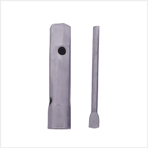 Image of Tubular Box Spanner 14 mm & 16 mm with Tommy Bar (Set of 2) - Dual Size Spark Plug Removal Tool /Spark Plug Spanner /Spark Plug Socket Dollar for Bike, Scooter & Motorcycle