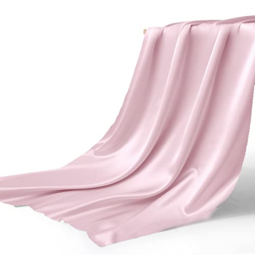 Manyshofu Satin Tablecloth 6Pcs Long Rectangle Tablecloth - 60 X 102 Inches, Pink Tablecloth Satin Table Cover Silky Table Cloth - Smooth Overlay Table Cloth For Wedding Party Restaurant Banquet #TOP6