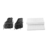 100% nuevo y de alta calidad Yi Pin 2X Ajuste for Jeep Wrangler Jk jl Bolsa de Almacenamiento y 2X 5511130 2AA Filtro de Aire de Cabina C16177 FIT for Jeep Wrangler Wrangler 20112017