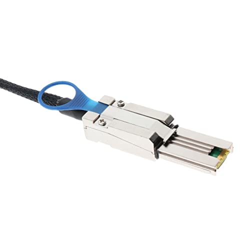 Leefasy 0. 30Awg Internal Mini Sas 26Pin (Sff-8087) Male With Latch To 7Pin Female (X4) Breakout Cable #TOP4