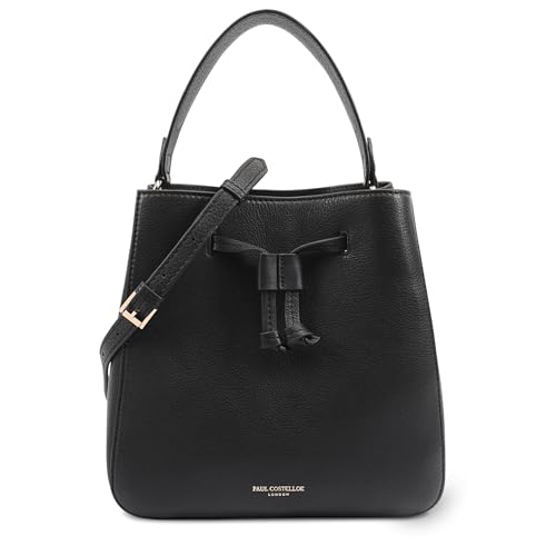 Sac à cordon multiposition modulable en cuir pour femme