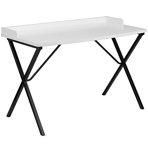 Flash Furniture White Computer Desk