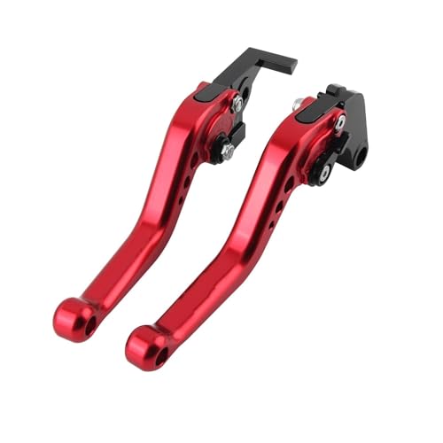 Embrague Freno Juego Palancas Motocicleta Para Apilia Para SHIVER 900 2017 2018 2019 2020 Accesorios Motocicleta Manijas De Palanca De Embrague De Freno Cortas(Red7)