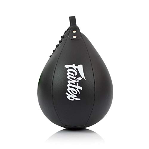 Fairtex SB2 Mikrofaser Muay Thai Boxen Speed Bag – Schwarz