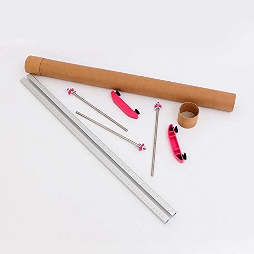 Miniatura 3 de Regla de globos, herramienta de medición de tamaño de globo, medidor plegable para juego de guirnalda de globos para decoración de bodas, fiestas de