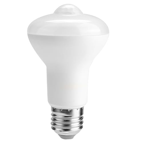 MTLAVISHISH AC85 265V E27 7W Limitación LED LED con sensor de cuerpo humano infrarrojo para corredores y varios de Fuente de luz premium de Alto brillo de bajo consumo de (Blanco fresco)