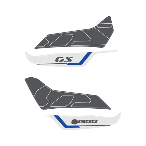 Kit protection R1300GS 2024 autocollant reservoir moto et spoiler garde-main resine epoxy