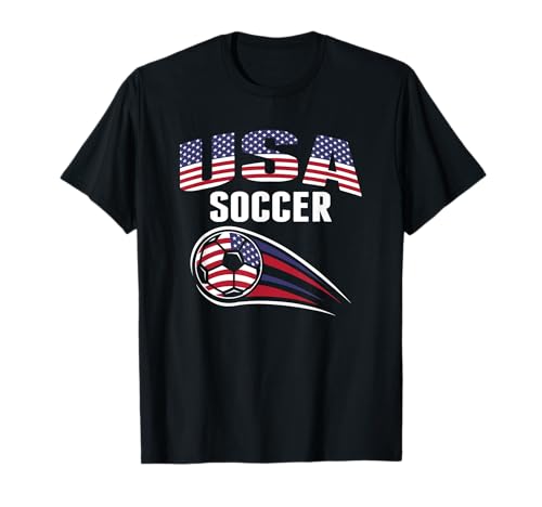 America Soccer Fans Jersey T-Shirt