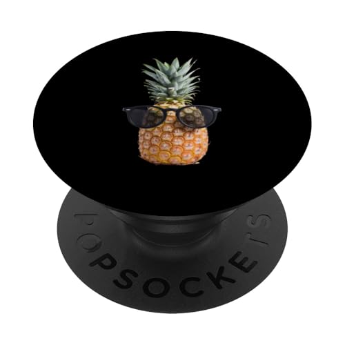 Camiseta De Piña con Gafas De Sol, Disfraz Divertido De PopSockets PopGrip Adhesivo