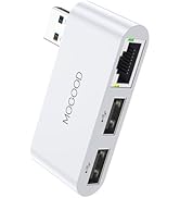 MOGOOD USB 3.0 to Ethernet Adapter, Gigabit Ethernet Adapter Driver Free RJ45 LAN Network Adapter...