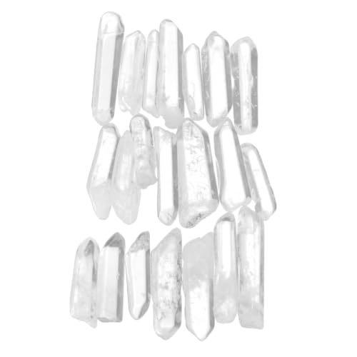 Piedra de cristal natural COOLHIYA con acabado pulido para joyería fina DIY 2