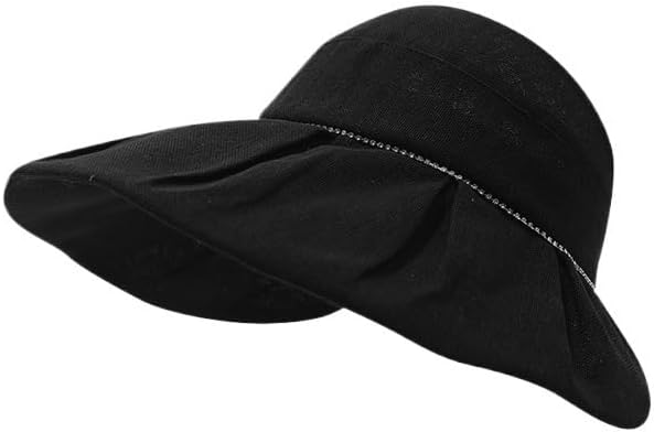 Hollow Striped Fisherman hat Women's Breathable hat Sun hat Basin hat Bucket Sun hat for Travel Camping