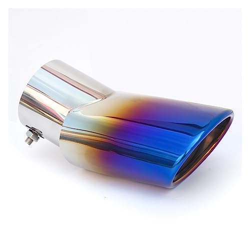 Embouts d'échappement voiture en acier inoxydable bleu pour Honda CR-V 2017-2021