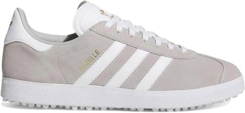 [アディダス] ガゼル ゴルフ GAZELLE SPIKELESS GOLF グレーツー/クラウドホワイト/ゴールドメタリック IH2270 28.5cmのサムネイル