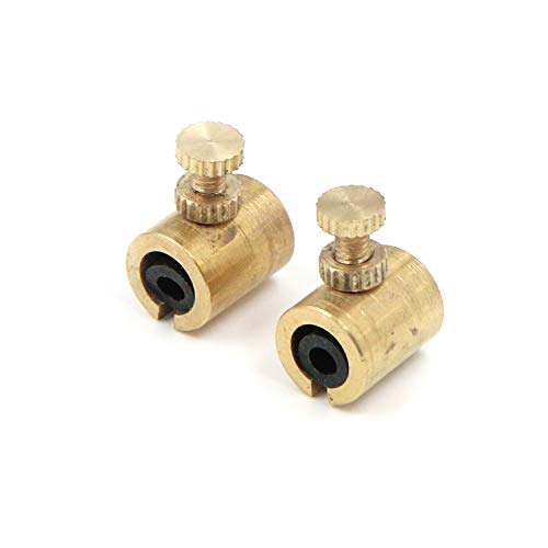 FarBoat 2Pcs Wolf Tone Gone Eliminator Brass Violin Mute Suppressor Tube Replacement Accessories