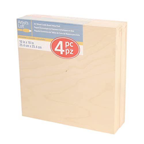 Cradled Wood Painting Panel Pack by Artist's Loft™ Necessities™