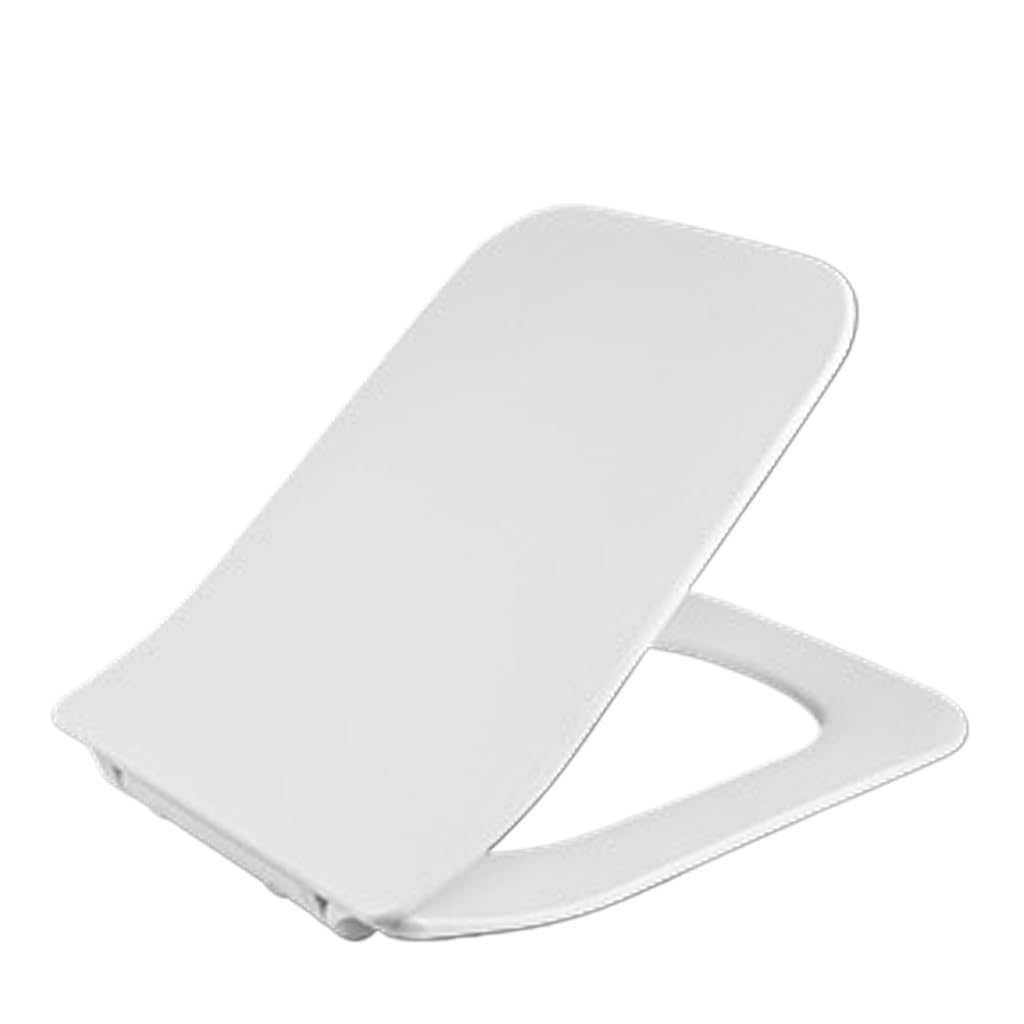 Ldhsjh As Shown Toilet Seat, Adjustable, Lightweight, Durable, Portable, User-Friendly, Compact Compact Size, Universal, Square, Rectangular, Slow, Close, Quick
