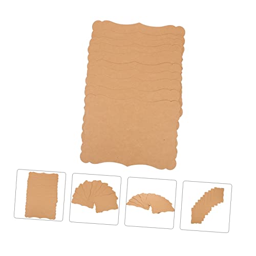TEHAUX 10 Pçs Cartão Kraft Cartolina Marrom Decoração De Casamento Enfeites De Álbum De Recortes Amo