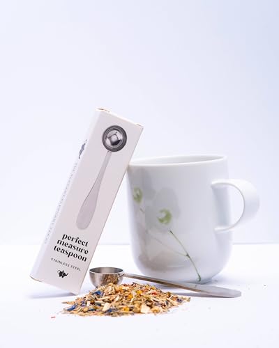 Cuchara de té para hojas sueltas de acero inoxidable resistente al óxido 5