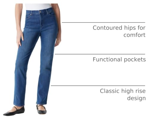 Image of Gloria Vanderbilt Women's Classic Tapered Amanda Jeans