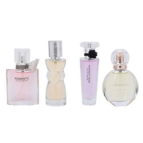 Juego De Perfumes De 4 Piezas, Fragancia De Larga Duración Con...