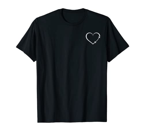 Funny I Love Heart Pesas Levantamiento de pesas Gimnasio en casa Fitness Camiseta