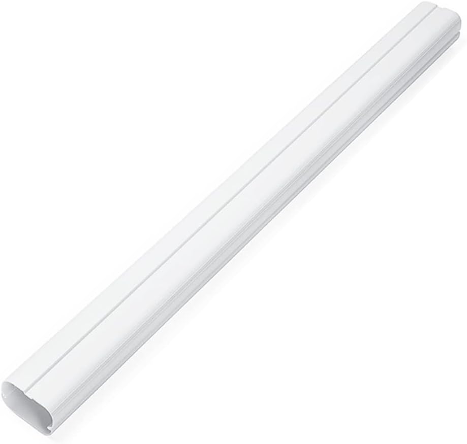 3'' width straight duct, mini split cover accessories for mini split ac & central ac 3" x 3.3 feet
