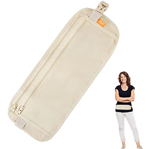 Unsichtbare Gürtelbeutel Anti-Diebstahl - Sport Taillenbeutel Für Frau & Mann - 20x18cm Polyester