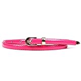 Photo Gallery lebina cintura sottile con stampa leopardata da donna cintura con fibbia da donna, rosa rossa, 100cm Photo Gallery lebina cintura sottile con stampa leopardata da donna cintura con fibbia da donna, rosa rossa, 100cm