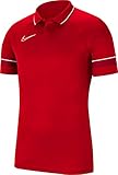 Nike Herren Academy 21 Polohemd, University Red/White/Gym Red/White, XXL EU