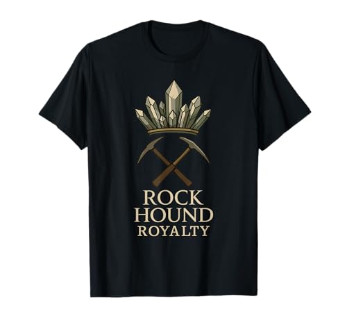 Regalo de coleccionista de minerales Rock Hound Geology Fossil Hunter Camiseta