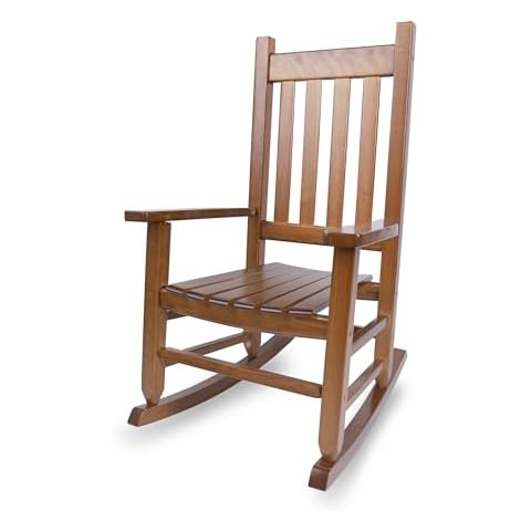 Hngilkoo Wooden Rocking Chair for Kids Cover