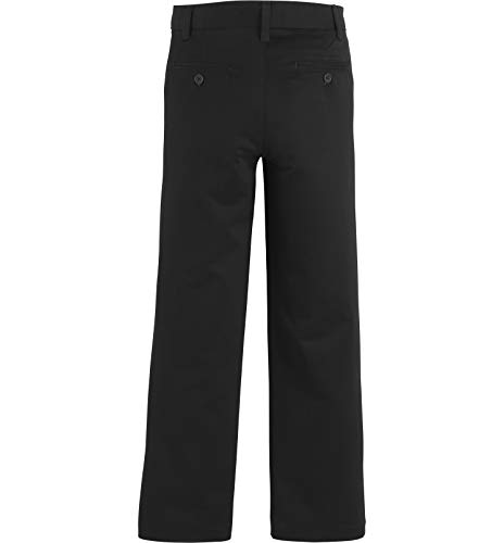Image of Tommy Hilfiger Boys Flat Front Twill Blend Dress Pants, Kids School Uniforms