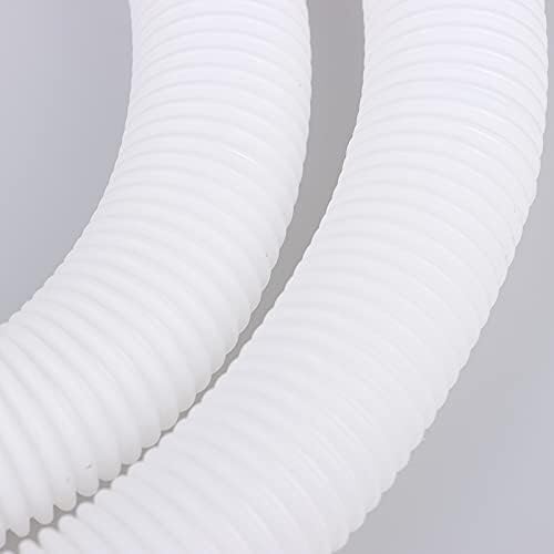 Rallonge universelle de tuyau de machine à laver, Tuyau de vidange universel for lave-vaisselle, lot de 2 tuyaux de vidange flexibles de 1,5 m for lave-linge et lave-vaisselle