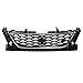 ABS Car Front Upper Center Grille Grill Parrillas de carreras para Seat Leon FR 2012-2017 Parrilla de radiador de parachoques delantero