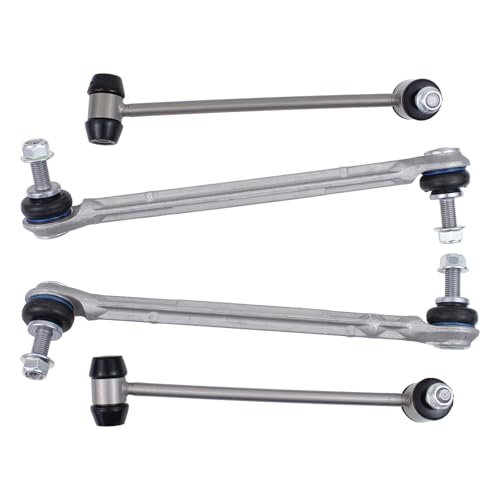 Roneeson Front Rear Suspension Stabilizer Sway Bar End Links Kit for Mercedes C230 2008-2009, C250 2010-2012, C300 2008-2014, C350 08-15, E350 12-14, E400 2017, E400 15-16, GLK250 13-15, GLK350 10-15