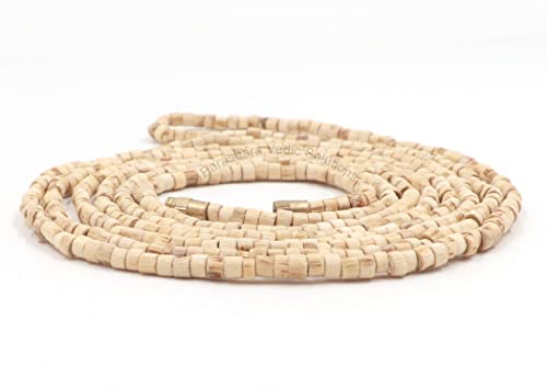 Image of ARKAM Tulsi Kanthi Mala - Original /ISKCON Vaishnav Basil Mala (3mm, 24 inches) Set of 4