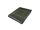 Seinec Malla Antihierbas Verde 20m² (2 x 10m). Resistente a roturas con Proteccion UV para el Control de Maleza en Jardín y Huertos Ecológicos, Ocultación. Polipropileno (PP)