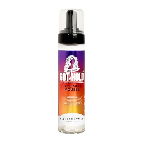 Image of Lace Melt Mousse 8.5 Fl Oz | Smooth Lace Blend & Frizz Control, Quick Dry, Aloe & Rose Water, Vegan, Cruelty Free