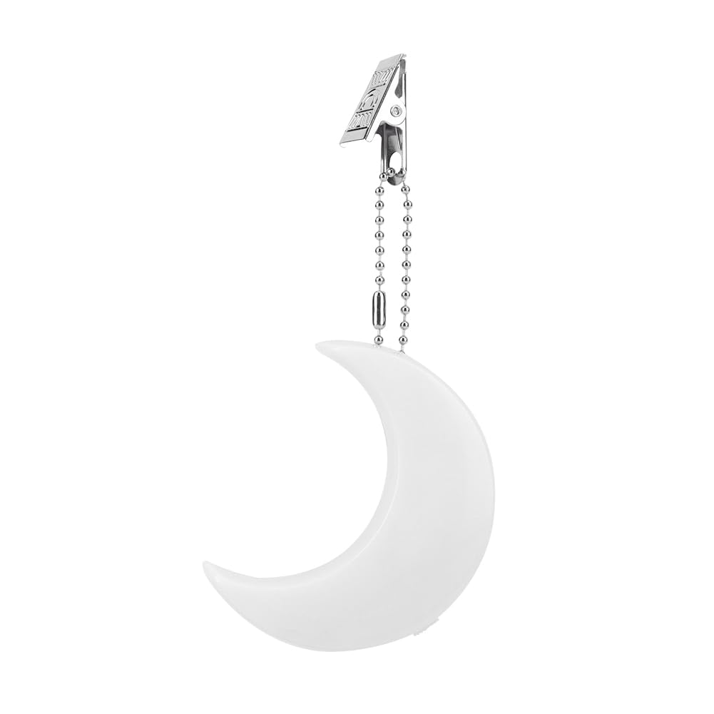 Vimaz Women's 2.8" Moon(1Pcs-Rechargeable) Purse Light Handbag Lights,Bag Lights For Handbag,Automatic Sensor Touch Activated Purse Led Lamp,Heart Shaped Hanging Night Lights For Girls Gif (Moon(1Pcs-Rechargeable))