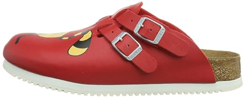 Birkenstock Classic Kay, Sabots Femme, Rouge (Cat Red Background), 38 EU
