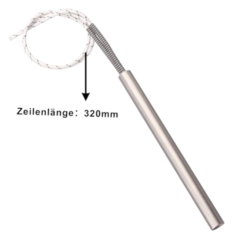 Brikettofen Anzünder 10mm x 180mm Biomasse-Zünder linear Brikettofen Zündkerze Brikettofen Zündstab 220V 300W