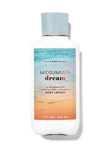 Bath and Body Works Midsummer Dream Lotion 8 Ounce Shea and Vitamin E (Midsummer Dream)
