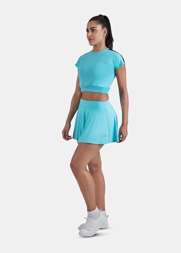 Image of STRCH Women's Nylon Pro Player Flurry Flow Comfort Skirts