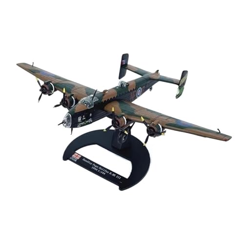 Bombardero Halifax 1/144 avión de metal para decoración de despachos y salones