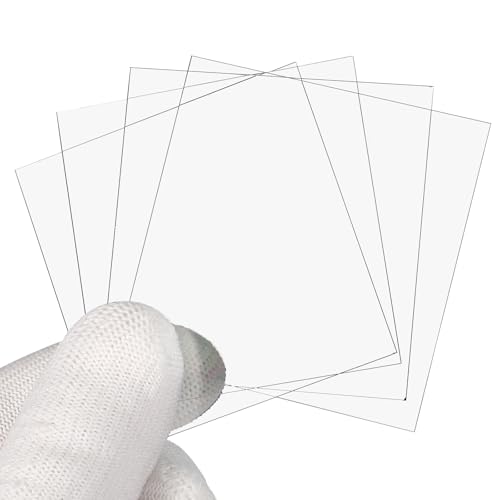 Lames de verre microscope PATIKIL 60x60mm de laboratoire haute transparence - 6pcs