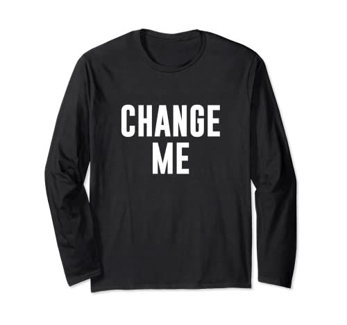 Ändere mich Langarmshirt Cover